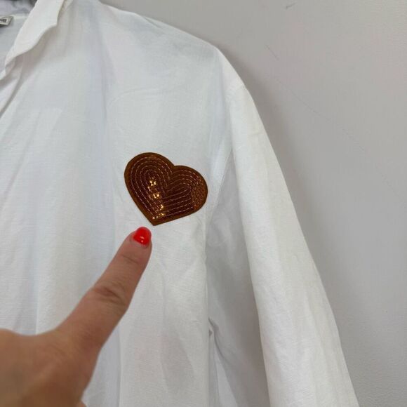 VINCE Poplin Fit & Flare Mini Dress 💖 - Picture 7 of 13